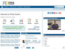 Tablet Screenshot of fpgacentral.com